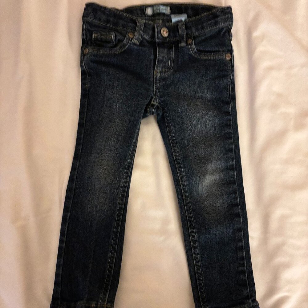 Jumping Beans 2T girls skinny jeans with adjustable waist with 4 pockets